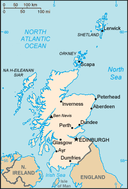 Scotland Map
